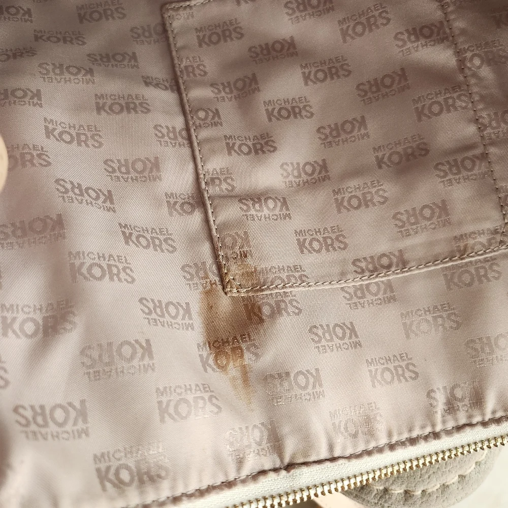 Michael Kors jet set travel large signature tote